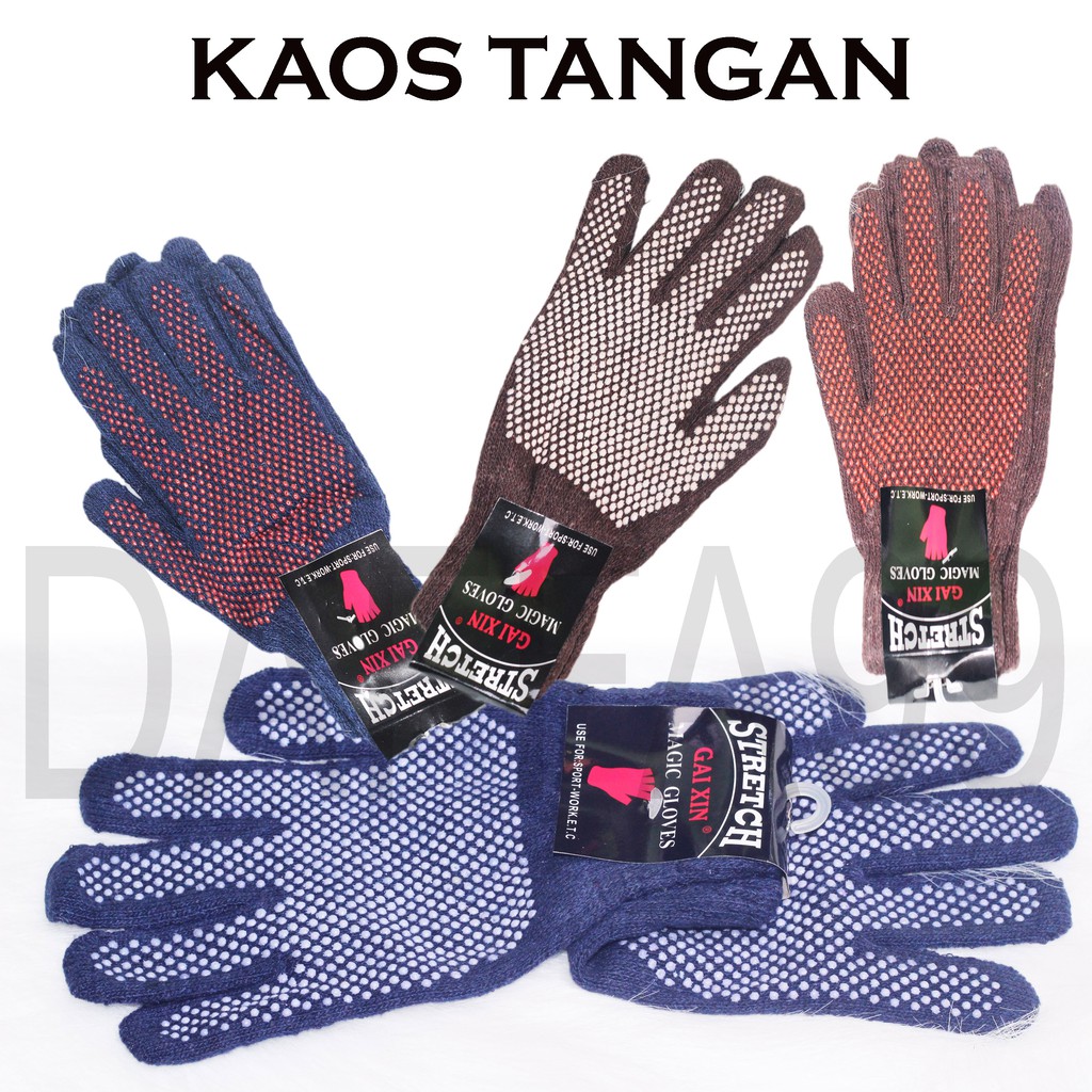 Sarung Tangan Pria Anti Slip / Angin Hangat untuk Musim Dingin / Outdoor