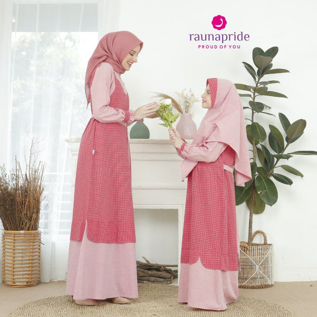 Busana Sarimbit Keluarga / Rauna SR - 332 / Fashion Muslim