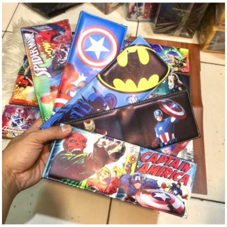 SHOPEE 6.6 SUPER SALE!! Dompet Anak Karakter Super Hero Murah Meriah