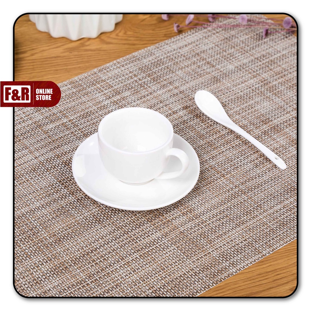 Tatakan Piring Meja Makan Tahan Panas Tatakan Gelas Aesthetic Alas Piring Anti Panas Table Mat Placement Tatakan Serbaguna