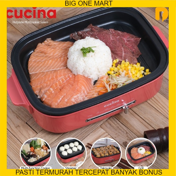 Cucina Hotplate Multicooker Panci Electrik Bbq Takoyaki Grill