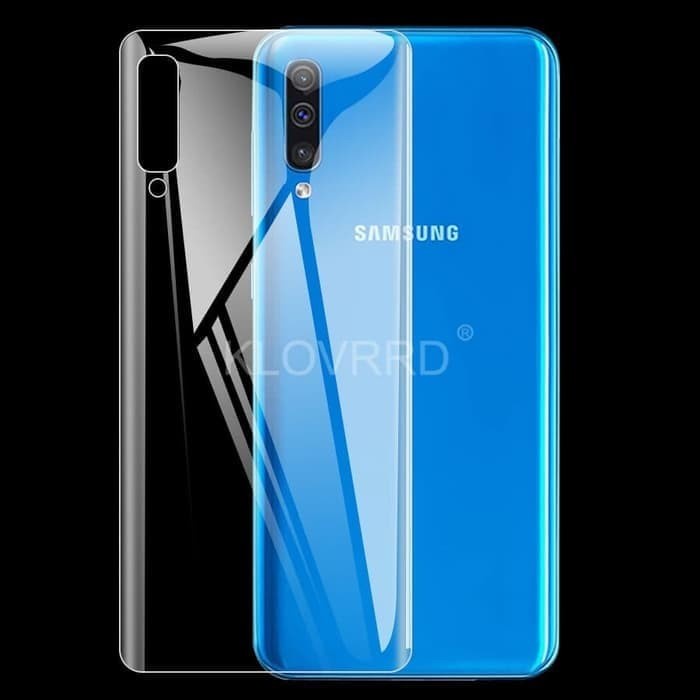 SAMSUNG A02S A03S A02 M02 A70 A50 A50S A30S A30 A20 A20S A10 A10S ANTI GORES HYDROGEL BACK BELAKANG BENING CLEAR PLASTIK KHUSUS BAGIAN BELAKANG SCREEN GUARD GEL PELINDUNG BELAKANG ANTI JAMUR