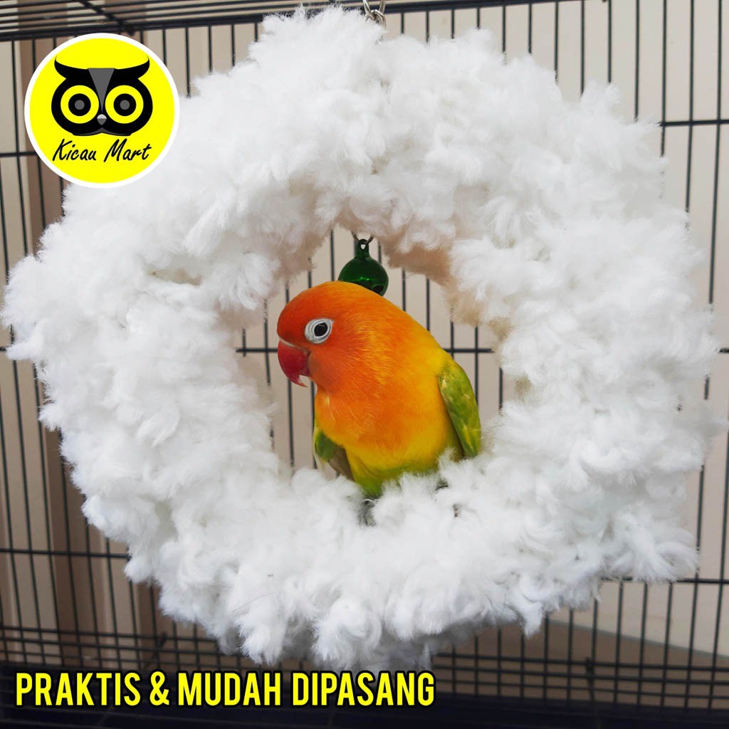 AYUNAN SNOW SWING GANTUNGAN MAINAN BURUNG LOVEBIRD PARKIT PARROT SUGAR GLIDER HAMSTER MARMUT SNOWJL