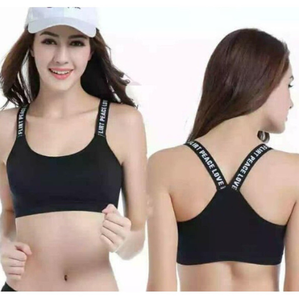 SPORT BRA WANITA GYM FITNESS SENAM ZUMBA YOGA OLAHRAGA IMPORT / BRA SPORT IMPORT