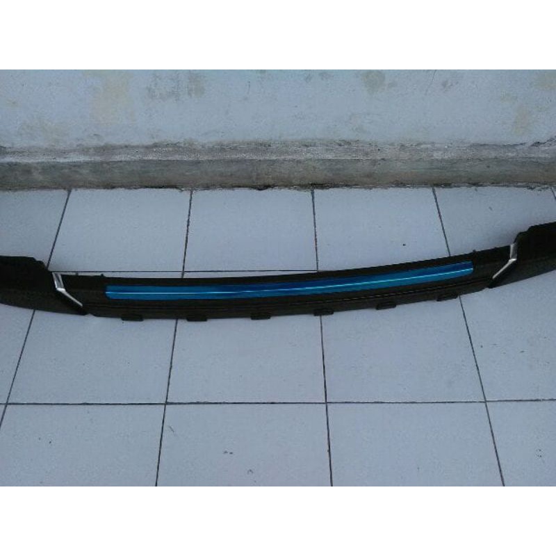 Avanza Xenia all new plastik ABS model original tanduk pelindung bemper belakang rearbar rearguard