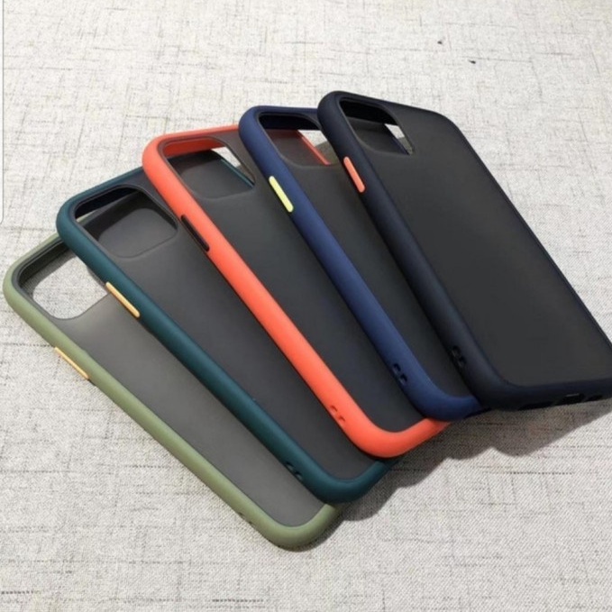 CASE MATTE IPHONE 12 IPHONE 12 BIASA TRANSPARAN FUZE MACARON MY CHOICE - FA