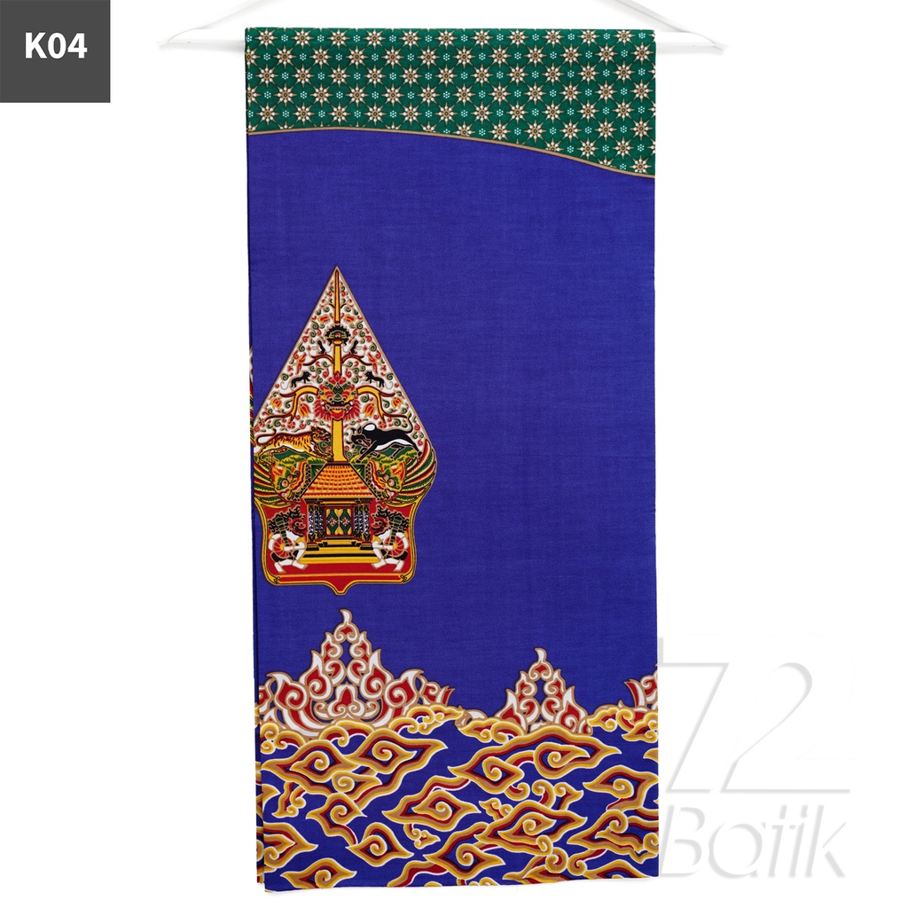 KAIN BATIK PREMIUM Bahan Katun Motif Wayang Mega Warna Coklat 721486 Cap 72 Jarik Jarit Samping Kebat Panjang Batik Katun Modern Premium Bahan Seragam Batik Pernikahan Kantor Keluarga Murah Kamen Jadi Batik Bali Lembaran