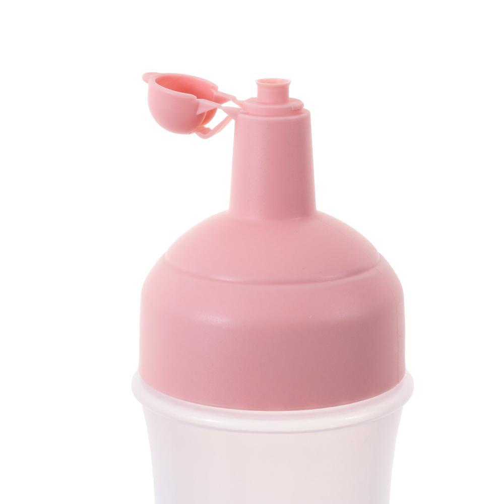 R-FLOWER 350ml Botol Remas Saos Cuka Plastik Perlengkapan Kue Tahan Debu Dapur Gadget Dispenser Bottle