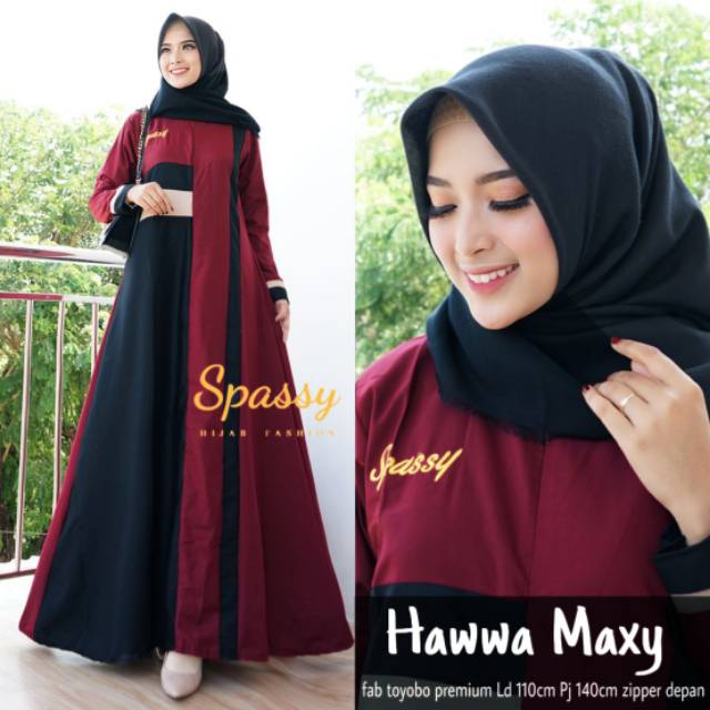 HAAWA MAXY BY SPASSY BAJU MURAH SPASSY MAXY SPASSY MURAH SPASSY KEREN GAMIS MURAH GAMIS MODIS SPASSY