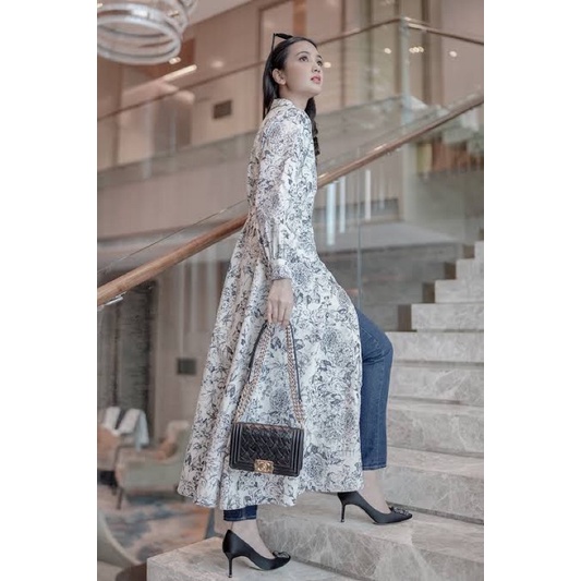 NEW Le Jardin Maxi Shirt by Benang Jarum