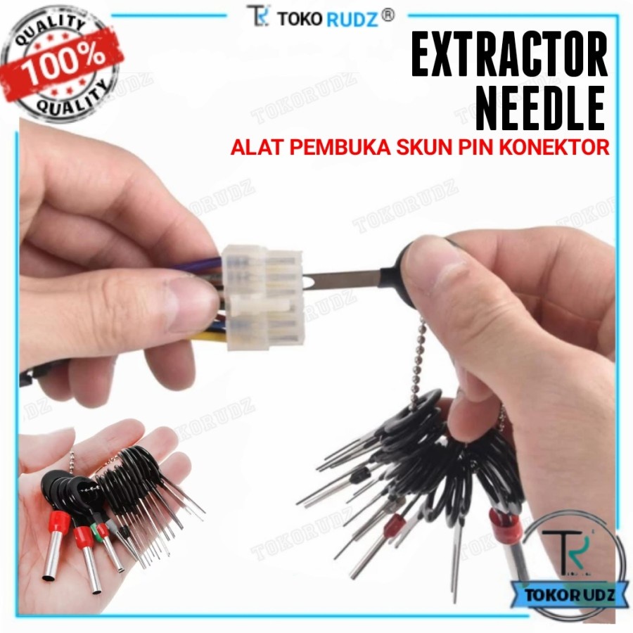 Ekstraktor Alat Pembuka Skun Pin Konektor Kabel Terminal Extractor