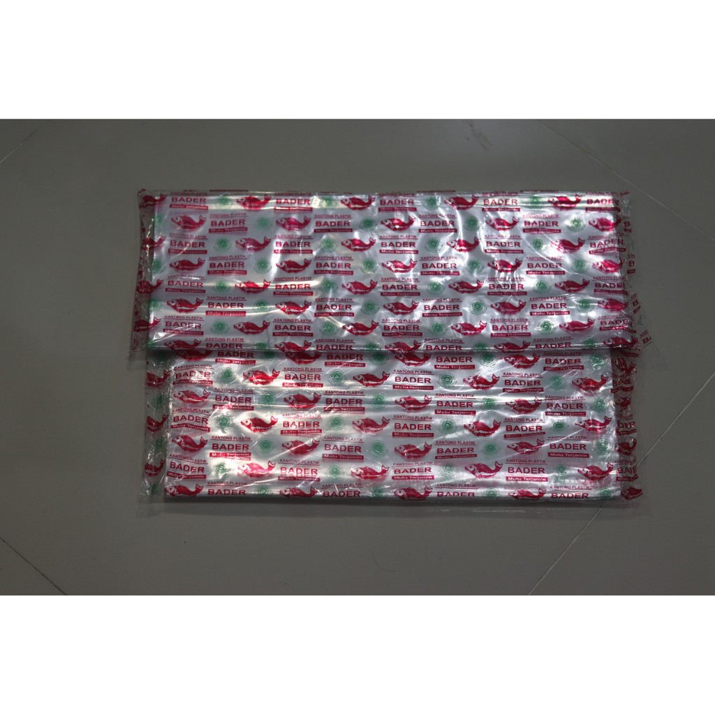Plastik PP Bening 0.2 Laundry 10kg & 20kg Merk Bader 250gr/Pack