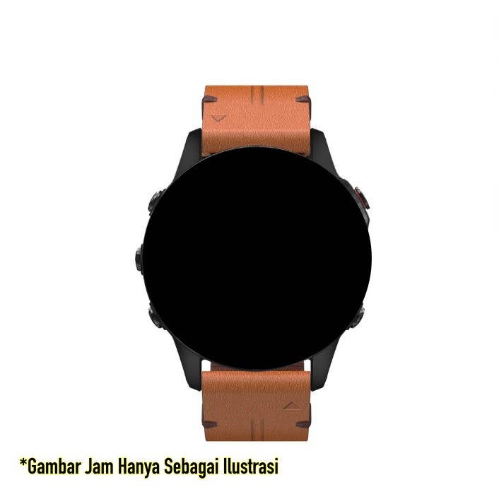 Tali Jam Quick Fit 22mm Watch Strap Garmin D2 Delta - Leaher Kulit Strip Style