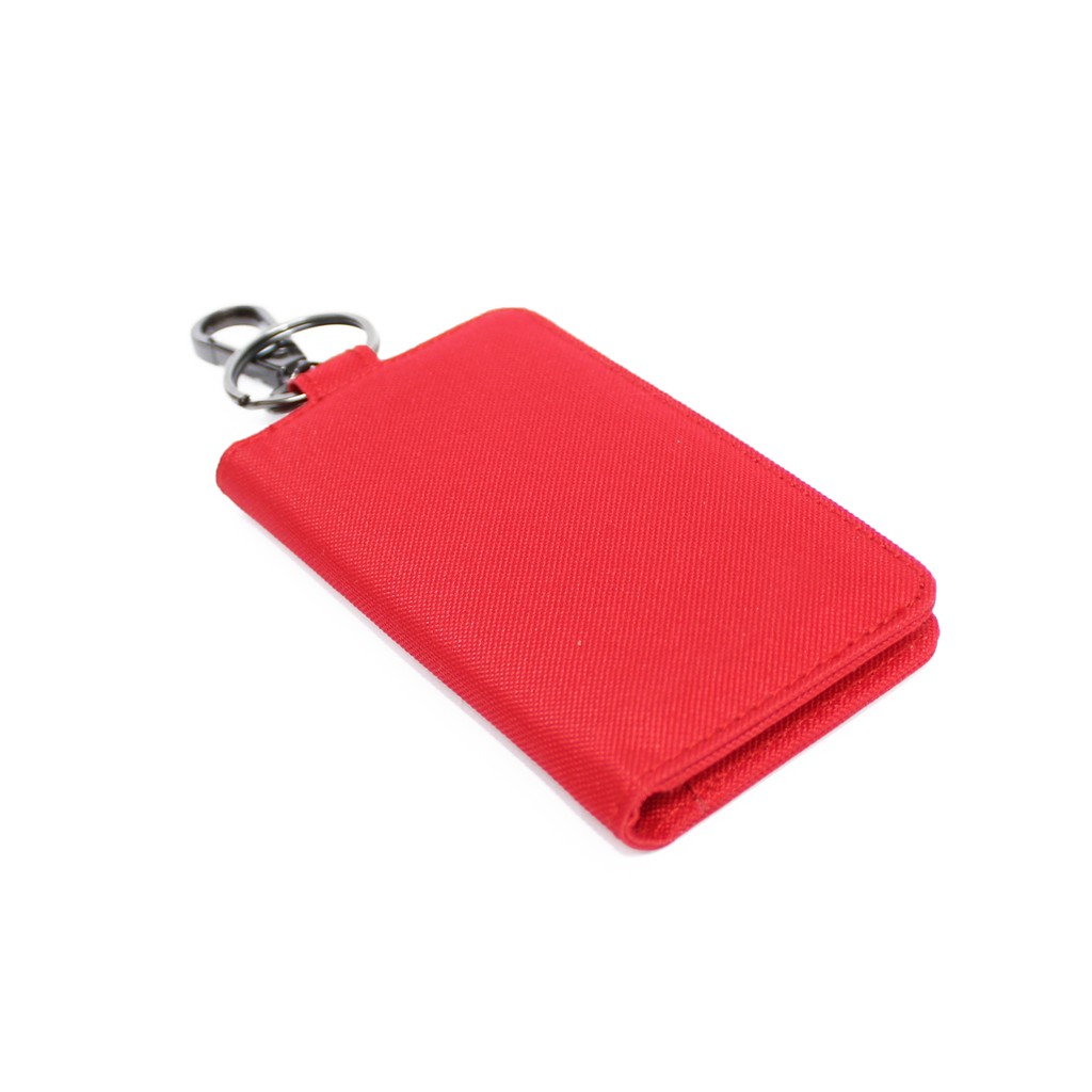 Dompet STNK Mobil Motor pria wanita gantungan kunci lipat buku merah EMDS70