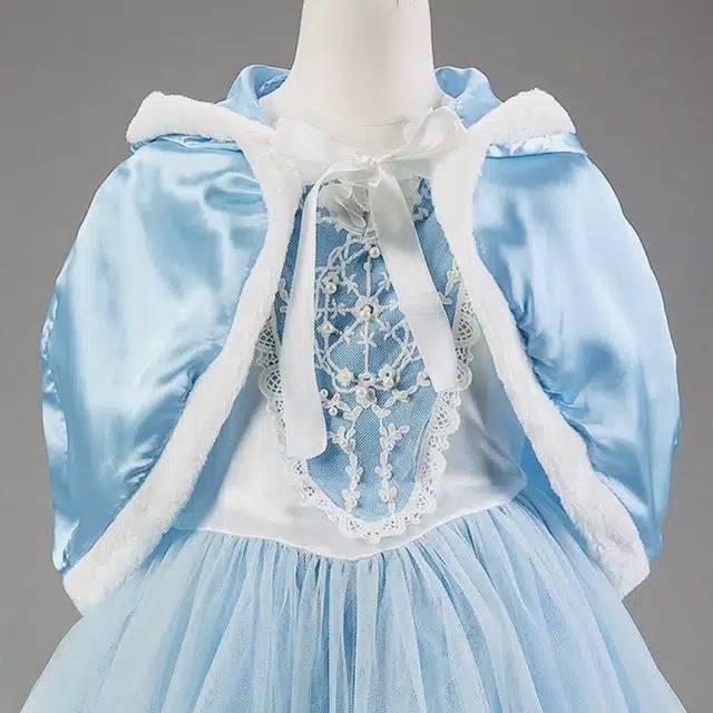 Baju kostum dress princess cinderella anak hadiah ulang tahun 5.0