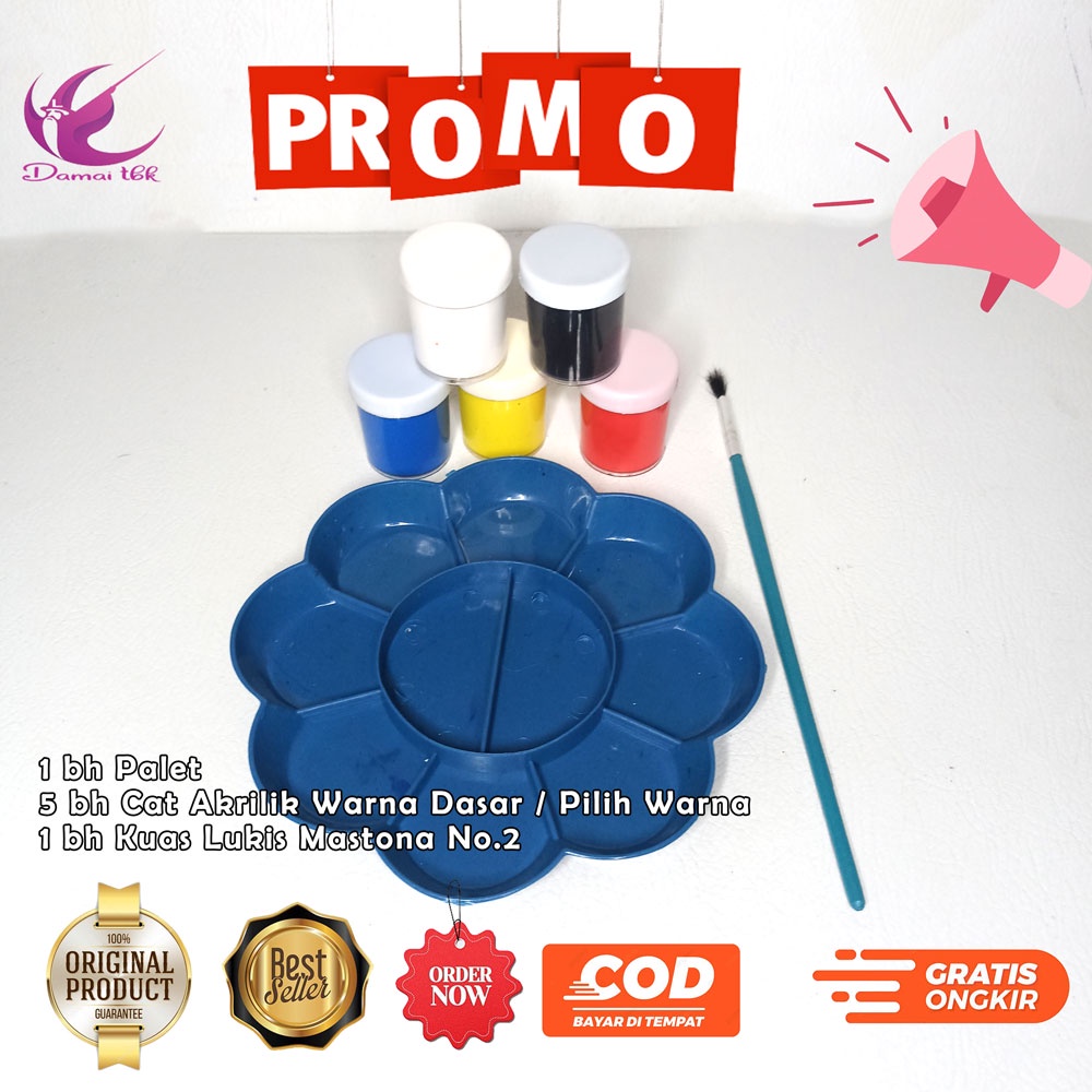 

Paket Cat Lukis R05 - Paket Alat Lukis