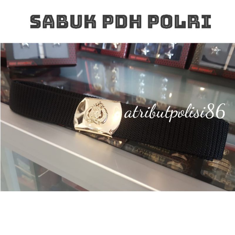 Sabuk Pdh Polri Kualitas Premium - Kopel Pdh Polri