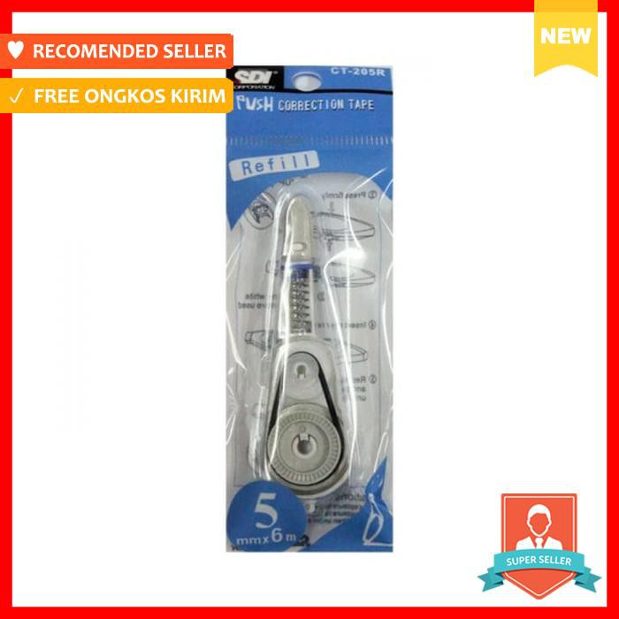 

Sdi Refill Correction Tape 6M X 5Mm / Sdi Refill Tip Ex I Push Ct 205 Correction