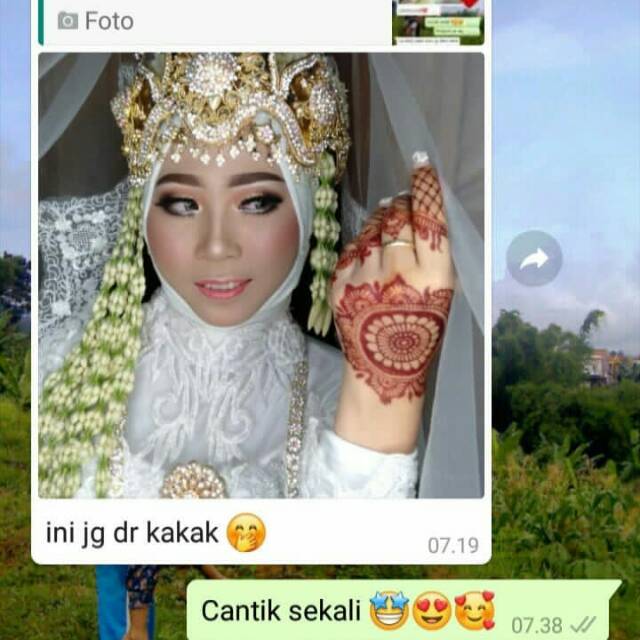 Gaun pengantin muslim