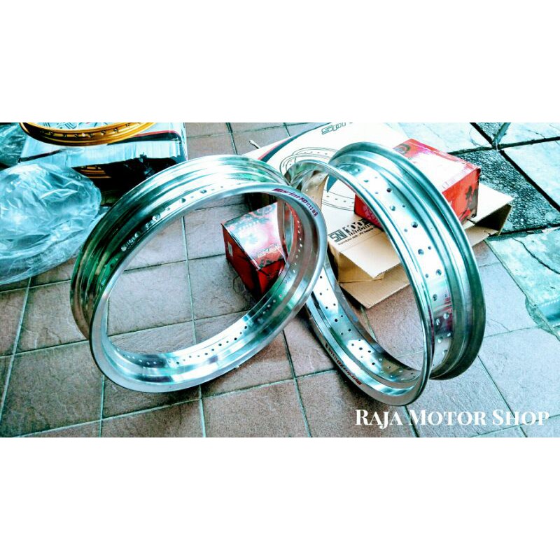 Velg Sprint Xd tapak lebar ring 300/350-17 crome
