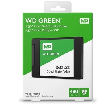 WD480 | SSD WD 480 GB ORIGINAL NON RESMI (GREEN BLACK)