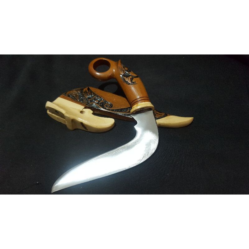 kerambit minang ukir mala