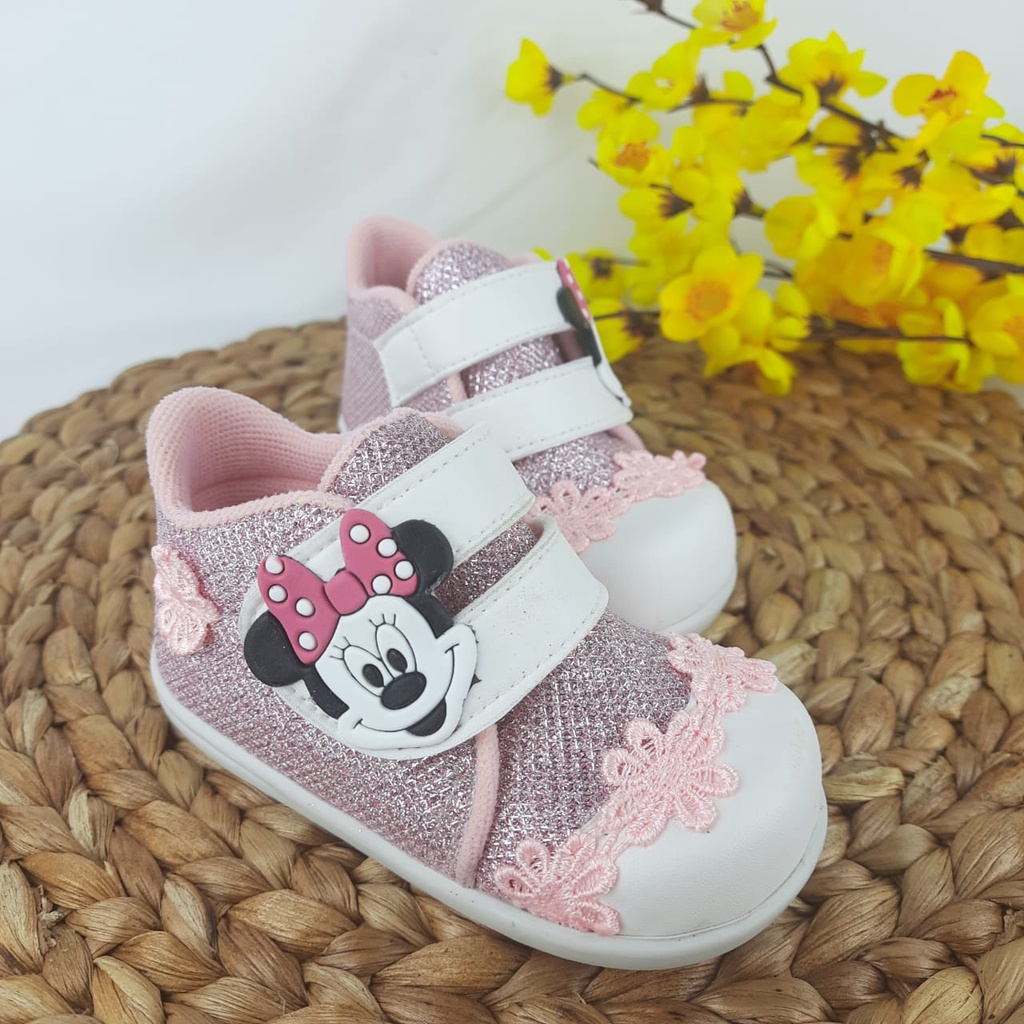 mandirishoesstore-SEPATU PESTA ANAK MICKEY MOUSE BUNYI 1 2 3 TAHUN FAY16