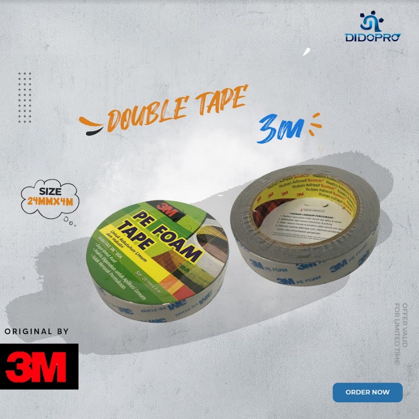 Doubletape / Doubletape Tip 3M / Solatip 3M Asli ORIGINAL