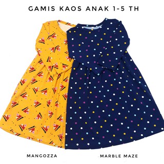  GAMIS  KAOS  ANAK 1 5 thn Shopee  Indonesia