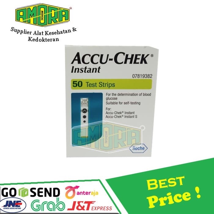 STRIP ACCU CHECK INSTANT ISI 50