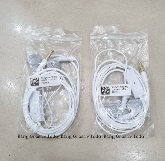 Handsfree Headset Samsung J1 Ace S5830 C140 Ace3 Ace4 G530 J1 J5 C3303 I8160 Original 100% Earphone