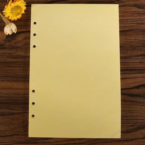 

✳ Isi Buku Catatan Binder Kulit Retro Ukuran A5 Vintage - Vintage ✲