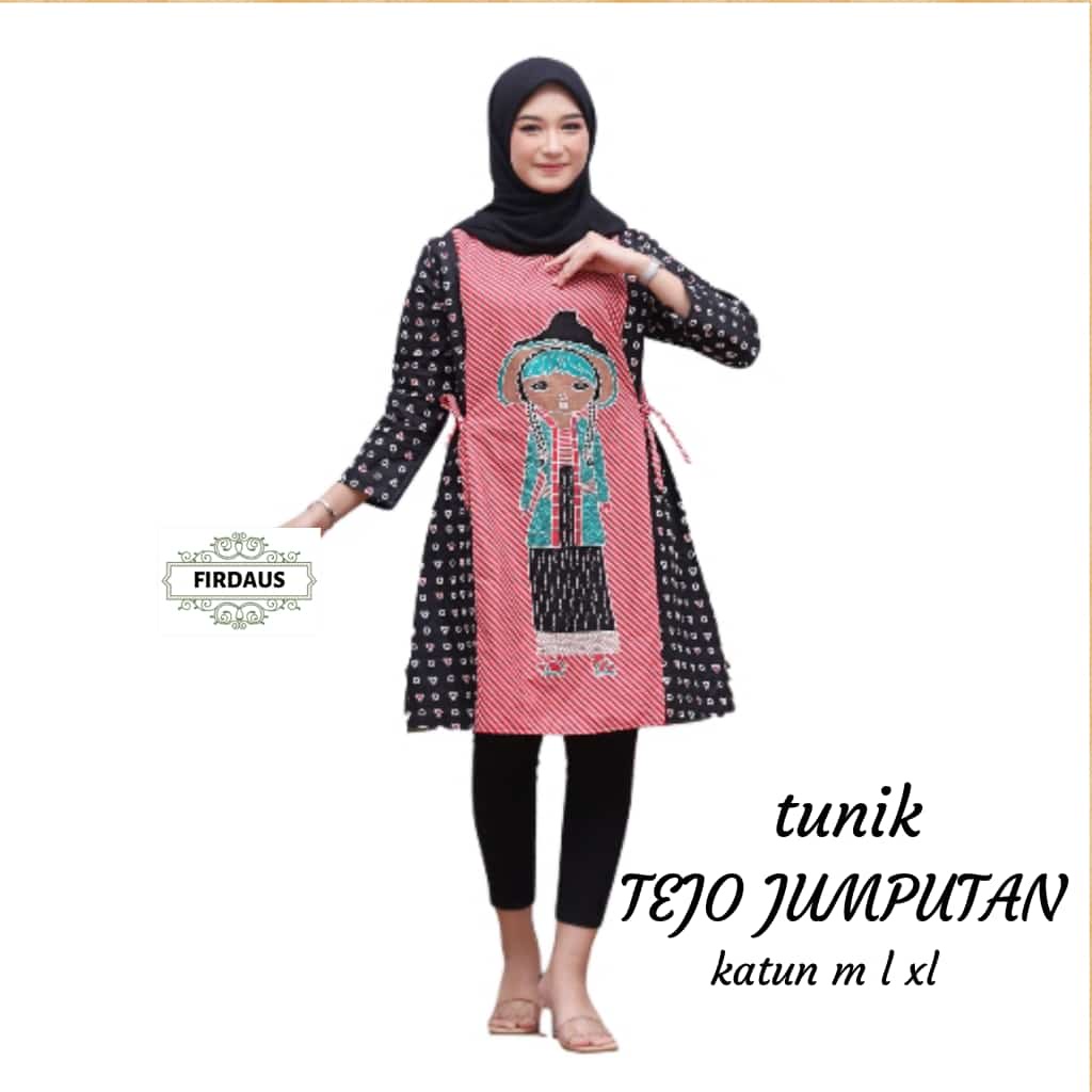 Tunik tejo jumputan