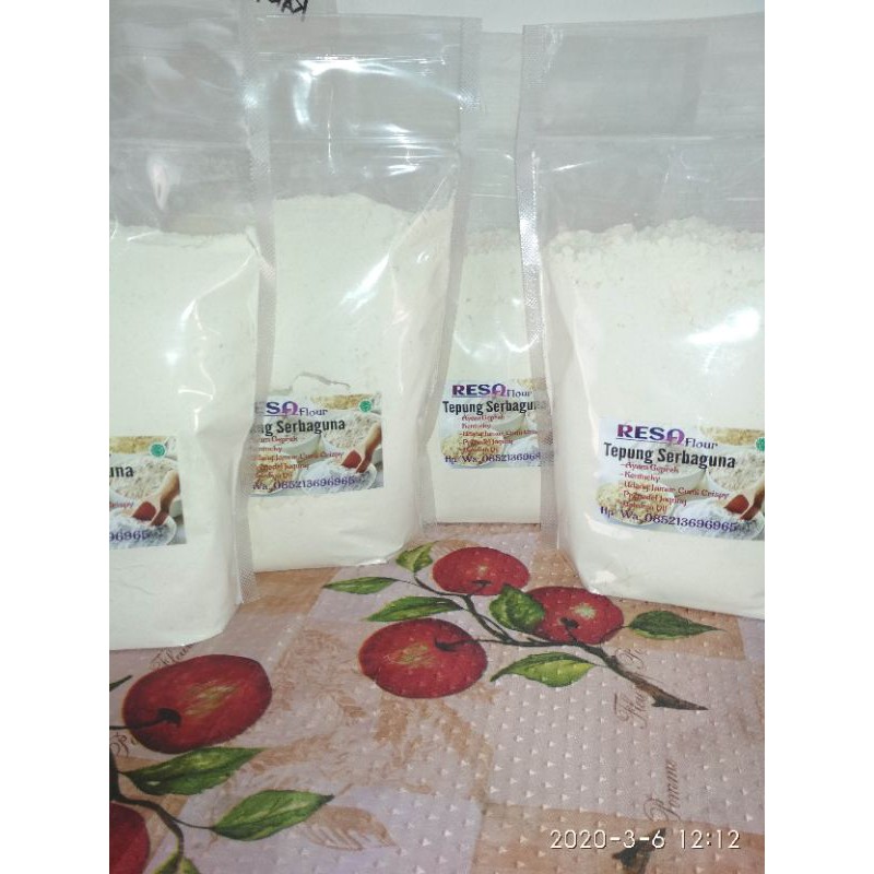 

berat 1 kilo, tepung serbaguna.. fresh,gurih enak dan nagih..