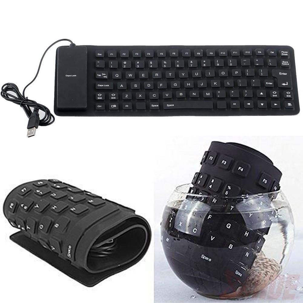 keyboard Flexible Lipat Anti Air -USB KEYBOARD FLEXIBLE