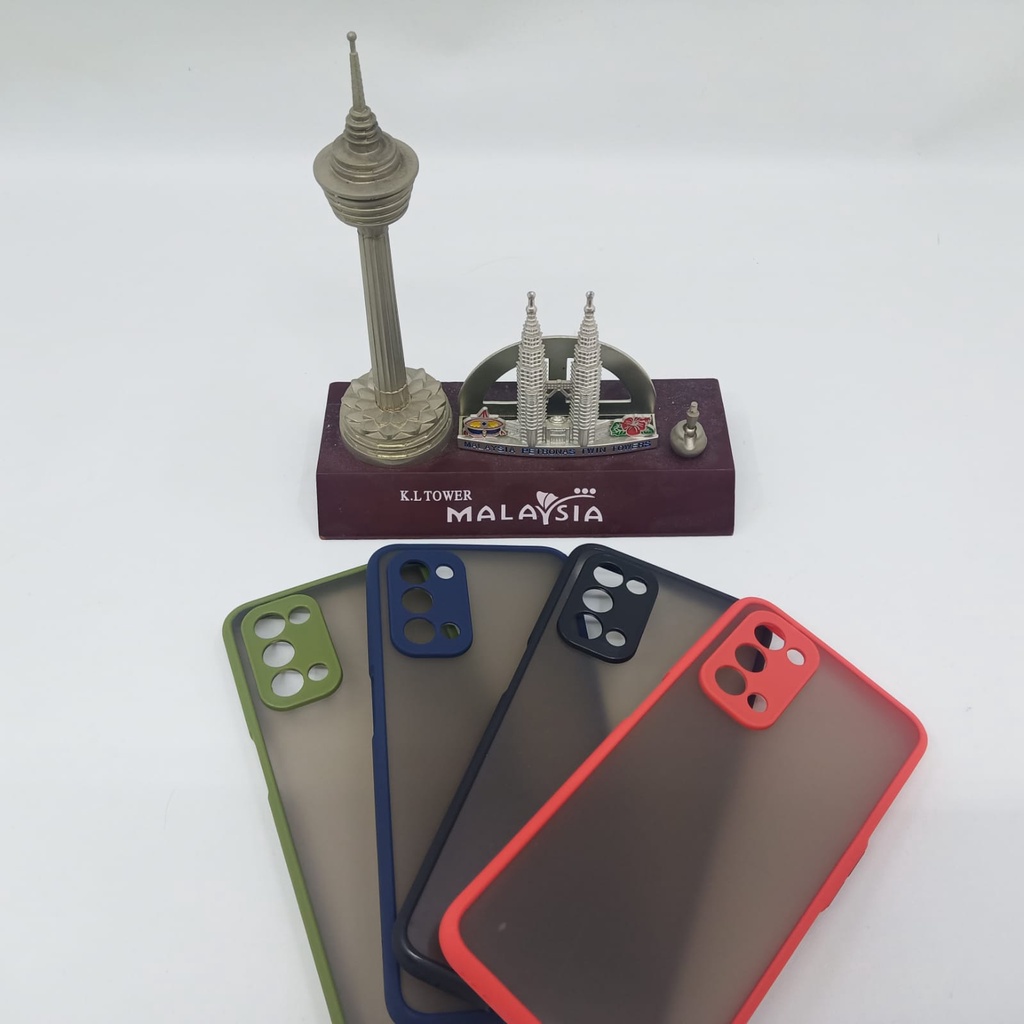 Casing Oppo A74 5G Dove Matte Transparan Slim Fuze Macaron Case A74 5G