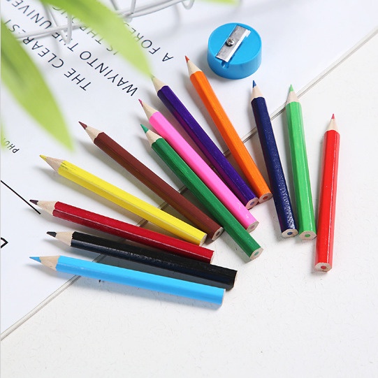 Crayon Set Spidol Warna Pensil Warna  Oil Pastel Model Putar 4 Tingkat Isi 208 Pcs