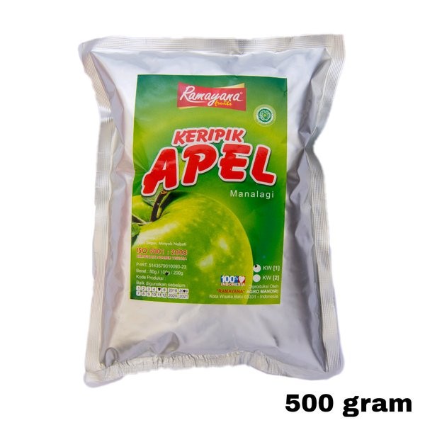 

keripik buah apel 500 gram oleh oleh khas malang