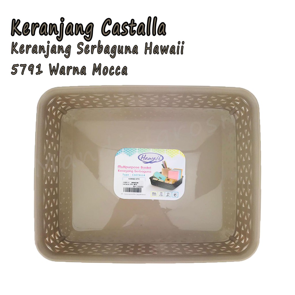 Keranjang * Castalla * Hawaii 5791 * Serbaguna * Mocca