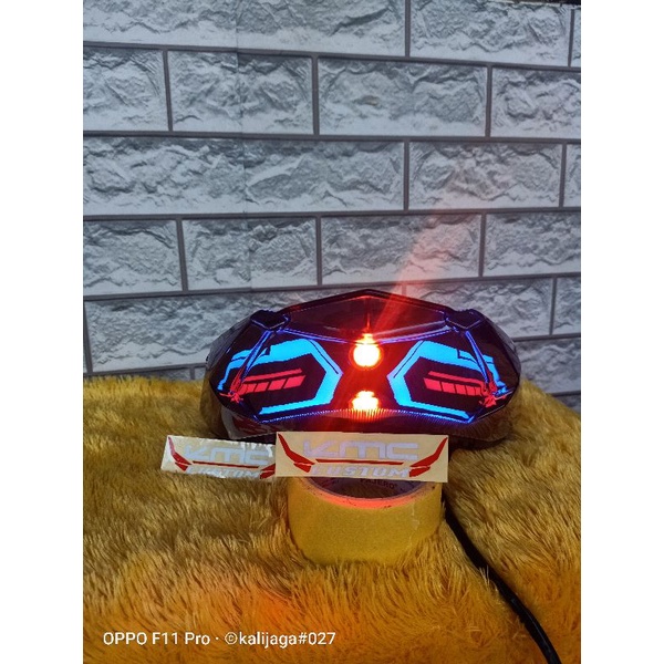 stoplamp/lampu stop custom Vario LED old 125/150 (NEW DESAIN) KMC CUSTOMLIGHT