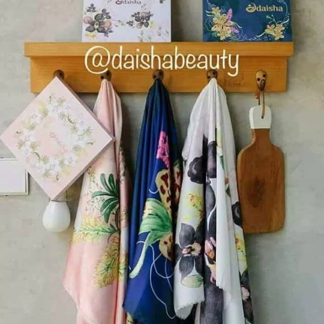 Hijab daisha 120×120 satin