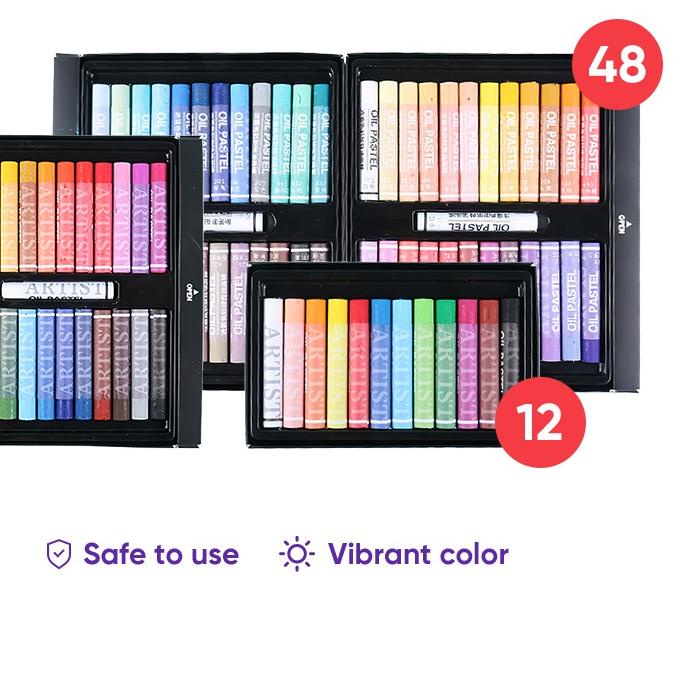 

Segera Miliki ✰ Giorgione Oil Pastel Crayons Memutar Ulang 12/24/36/48 Warna G-OP;