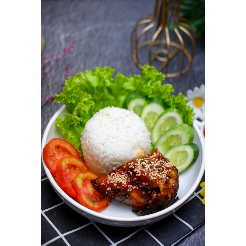 

Nasi Ayam Saos Pedas