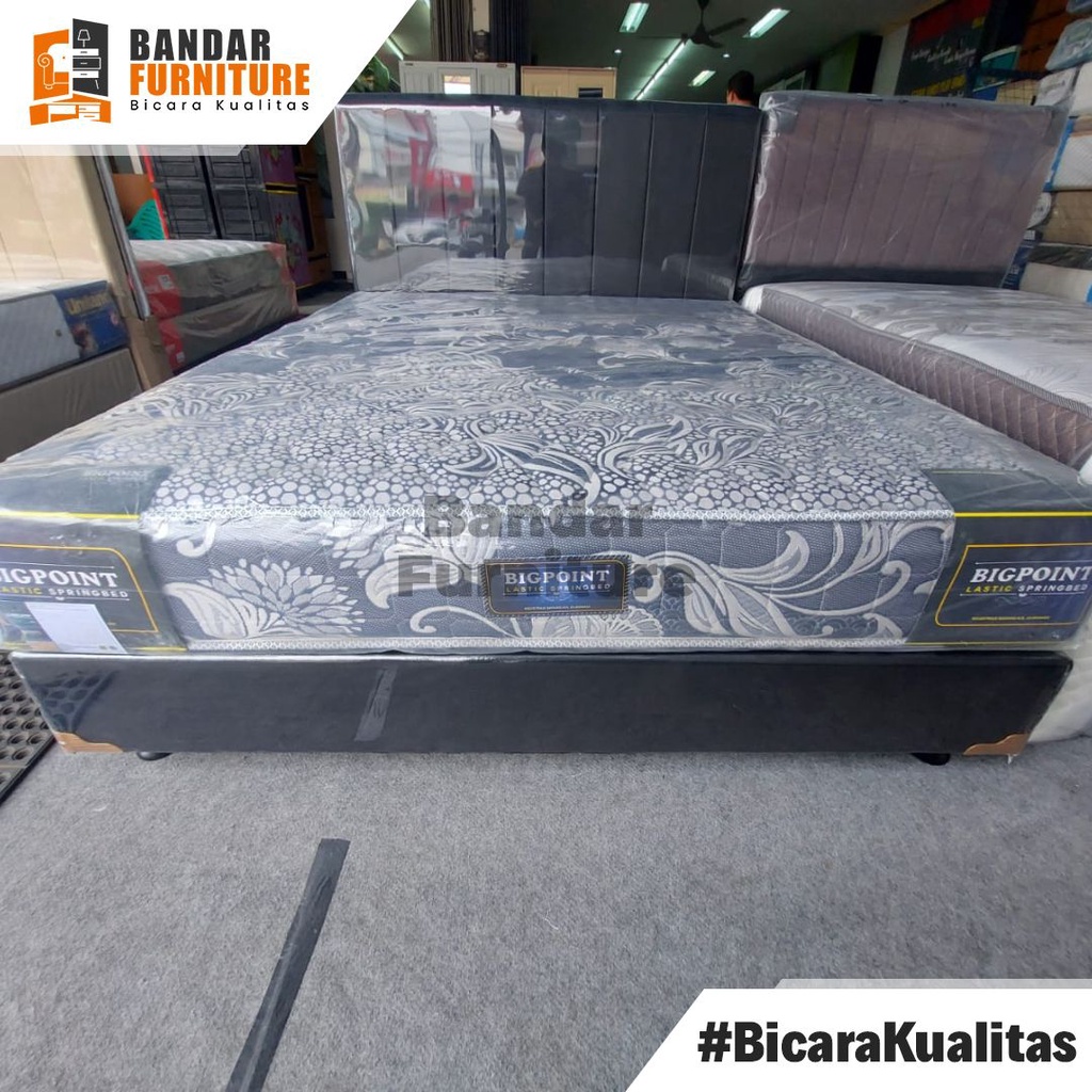 Kasur Spring Bed Bigpoint by BigLand ukuran 160x200 Murah Berkualitas Diskon Terbaik