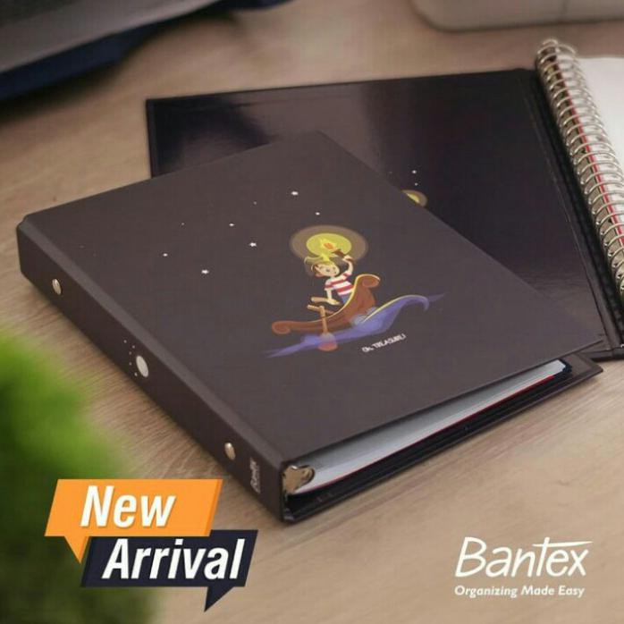 

MULTIRING BINDER B5 TEASURE 26 RING - 25 MM MERK BANTEX 1328.44