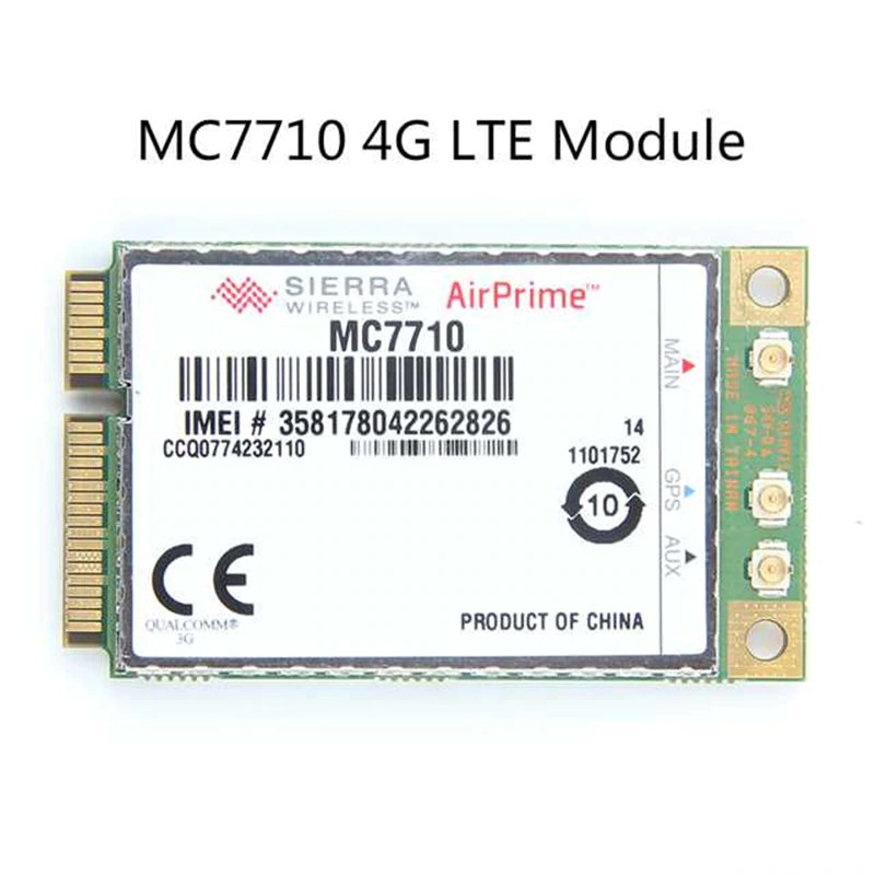 GRATIS ONGKIR Unlocked Sierra Wireless MC7710 4G LTE/HSPA+ 4G 3G Module WWAN Mini PCI-E Card WCDMA