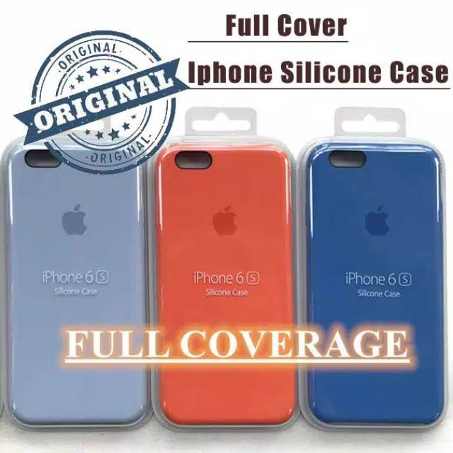 FULL Cover Casing iPhone TPU Silicon 6/6s 6+ 7/8 7+/8+ X XS Max XR 11 Pro Max Soft Case