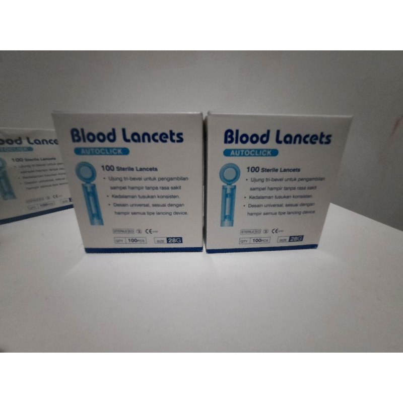 Onemed Jarum Blood Lancet Per box isi 100 pcs