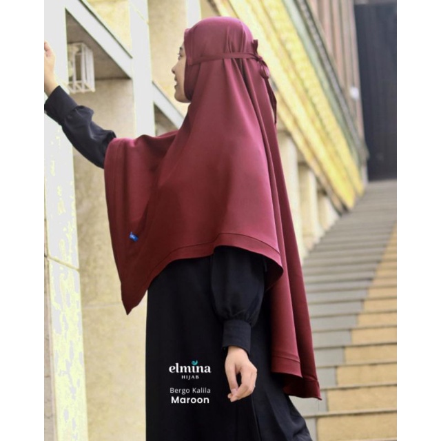 Jilbab tali Bergo Kalila By Elmina Hijab