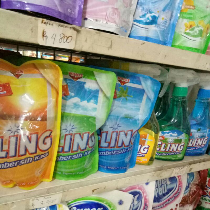 cling pembersih kaca